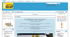 Desktop Screenshot of fahrschulegraf.de